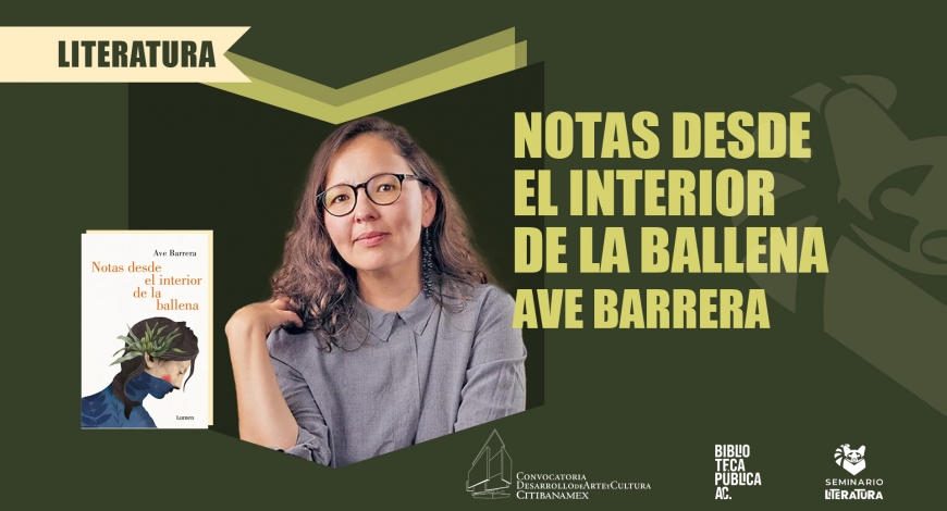 Seminario de Literatura: “Notas desde el interior de la ballena” de Ave Barrera