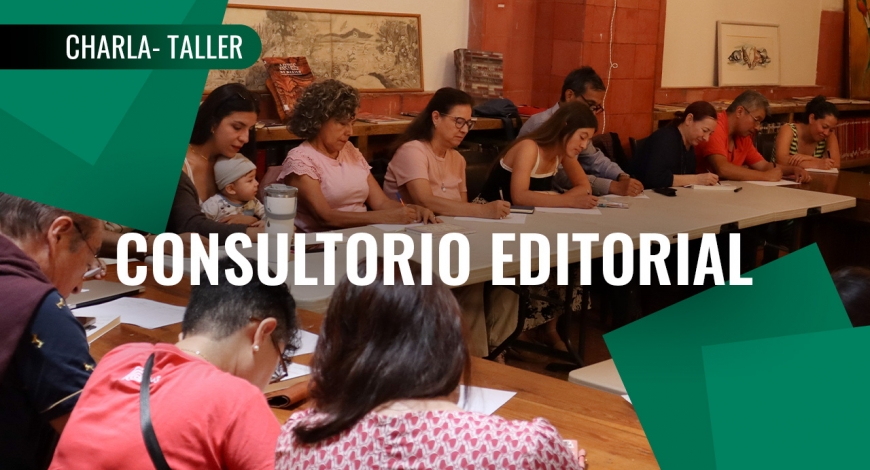 Charla-Taller: Consultorio Editorial | 8 de noviembre