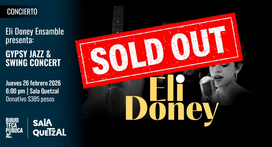 Eli Doney Ensamble: Gypsy Jazz & Swing | 26 de febrero